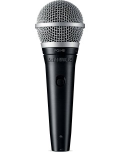 Вокальные динамические микрофоны SHURE PGA48 XLR E Shure wired