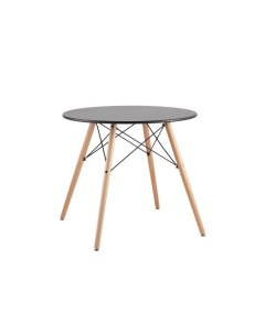 Стол DSW D80 черный Stool group