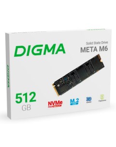SSD M 2 накопитель PCI E 4 0 x4 512Gb DGSM4512GM63T Digma