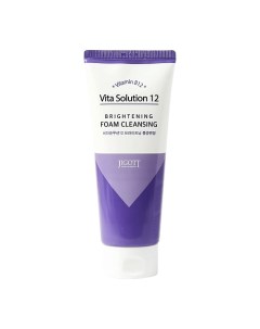 Пенка для умывания СИЯНИЕ Vita Solution 12 Brightening Foam Cleansing 180 Jigott