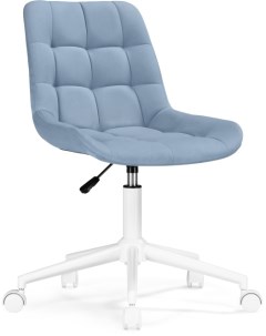 Компьютерное кресло Честер голубой velutto 47 белый 533176 Woodville