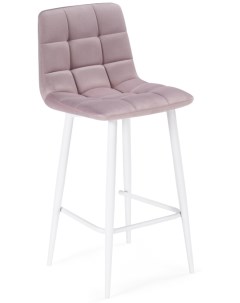 Полубарный стул Чилли К розовый белый 511410 Woodville