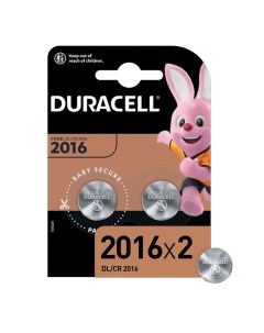 Батарейка Б0037271 таблетка CR2016 3 В 2 шт Duracell