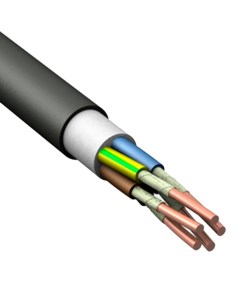 Кабель ВВГнг А FRLSLTx 5х2 5 100 м Konkord