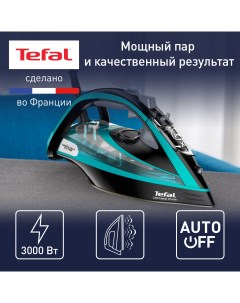 Утюг Ultimate Pure FV9837E0 Black Cyan Tefal