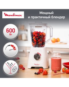 Стационарный блендер Blendforce LM420110 белый Moulinex