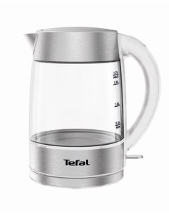 Чайник электрический KI772138 1 7 л прозрачный белый Tefal