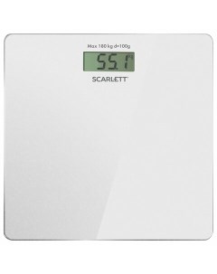 Весы напольные SC BS33E107 White Scarlett