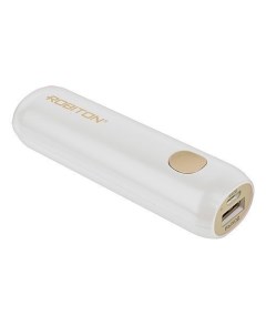 Внешний аккумулятор POWER BANK Li3 4 MAGNOLIA белый 3350мАч BL1 Robiton