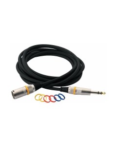 Кабель аудио 1xJack 1xXLR RCL 30383 D7 F BA 3 0m Rockcable