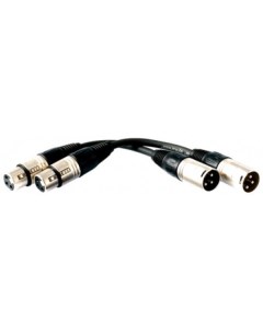 Кабель аудио 1xXLR 1xXLR RCL30300 D6 0 5m Rockcable