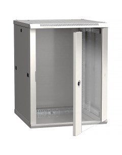 Шкаф коммутационный LWR3 15U66 GF 15U 60x60 см дверь стекло Itk