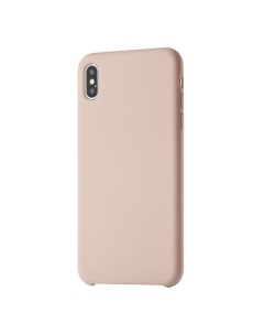 Чехол для iPhone Хs Max силикон soft touch розовый Ubear