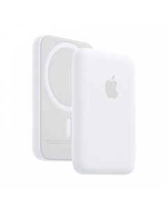 Внешний аккумулятор Snap Cube Magnetic Wireless Charger Power Bank 5000mAh White Wiwu