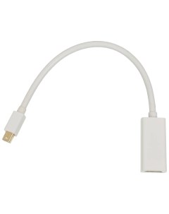 Адаптер Mini DisplayPort HDMI M F 0 2м White Behpex