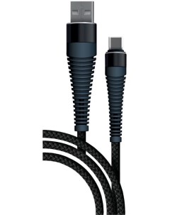 Кабель Fishbone USB Type C m USB A m 1м черный 38503 Borasco
