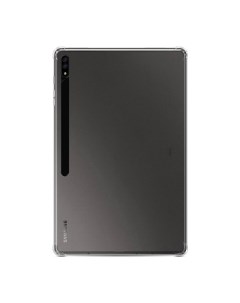 Противоударный силиконовый чехол для планшета Samsung Galaxy Tab S8 Ultra прозрачный Case place