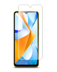 Гибридное защитное стекло на Xiaomi Poco C40 Brozo
