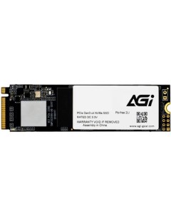 SSD накопитель 1T0G66AI318 M 2 2280 1 ТБ Agi