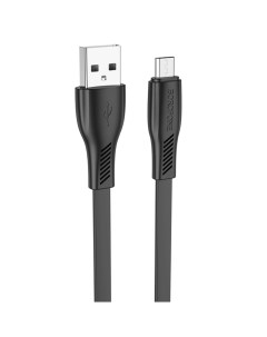 Кабель micro usb usb BX85m 1 м черный Borofone