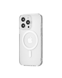 Чехол Real Mag Case для iPhone 13 Pro PC TPU MagSafe Compatible прозрачный Ubear