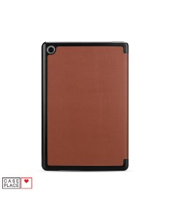 Чехол книжка для планшета Huawei Mediapad M5 Lite коричневый Case place