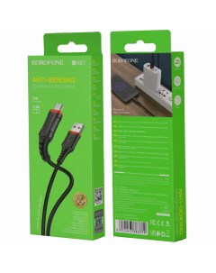 Кабель BX67 USB Micro USB 1M 2 4A черный Borofone