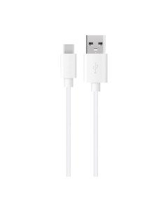 Кабель USB Type C 1м EV CAB A C 1 RND White белый Everstone