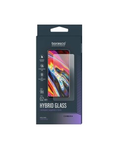 Защитное стекло Экран Камера Hybrid Glass для Samsung Galaxy S21 FE Borasco