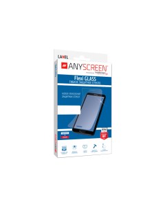 Защитное стекло для OnePlus Nord N100 Flexi Glass гибридное Anyscreen