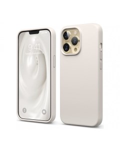 Чехол Soft silicone для iPhone 13 Pro Бежевый Elago