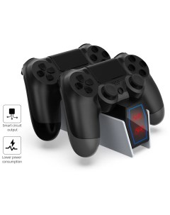 Зарядная станция для 2 х контроллеров PS4 PS4 Slim PS4 PRO TP4 0417 Dobe