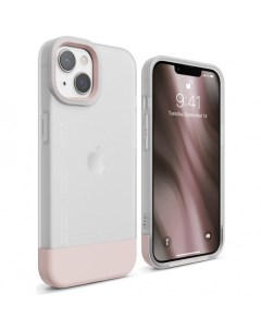 Чехол Glide для iPhone 13 Прозрачный Розовый Elago