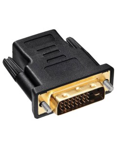 Переходник HDMI DVI M F Black Buro