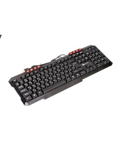 Проводная клавиатура USB черная клавиши мультимедиа карбон PL5852 Pro legend
