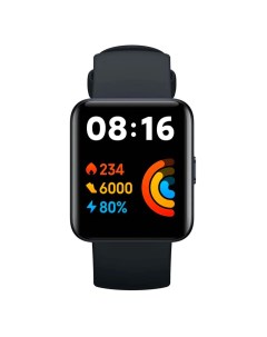 Смарт часы Redmi Watch 2 Lite GL 1 55 TFT черный BHR5436GL Xiaomi