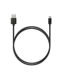 Кабель P1 USB Micro USB 1 м черный Robiton