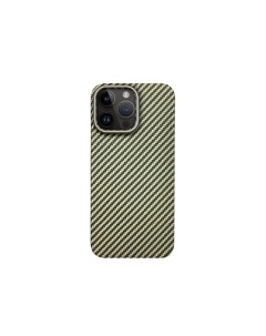 Чехол Keivlar для iPhone 14 Pro арамид кевлар ударопрочный ультратонкий Зеленый Kzdoo
