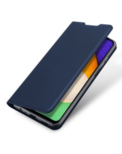 Чехол книжка для Samsung Galaxy S22 5G Skin Series синий Dux ducis