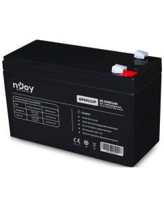 Аккумулятор для ИБП GP09122F black 9 А ч 12 В GP09122F black Njoy