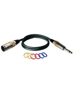 Кабель аудио 1xJack 1xXLR RCL30385 D6 M 5 0m Rockcable