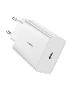 Сетевое зарядное устройство Speed Mini 1xUSB Type C 3 A CCFS X02 white Baseus