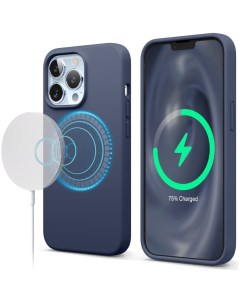 Чехол MagSafe Soft silicone case для iPhone 13 Pro цвет Синий ES13MSSC61PRO JIN Elago