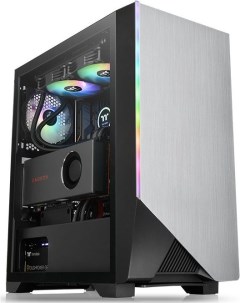 Корпус компьютерный H550 TG CA 1P4 00M1WN 00 Silver Black Thermaltake