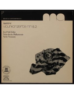 Josef Suk Vaclav Neumann Martinu Violinenkonzerte Nr 1 2 club edition LP Plastinka.com