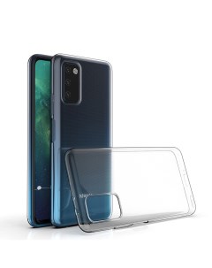 Силиконовый чехол для Huawei Honor View 30 прозрачный Jack case