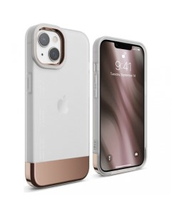 Чехол Glide для iPhone 13 Прозрачный Розовое золото Elago