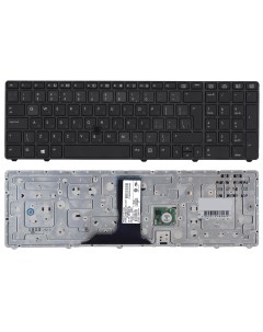 Клавиатура для ноутбука HP Elitebook 8760W 8770W серая с указателем без подстветки Оем