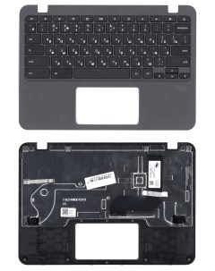 Клавиатура для ноутбука Acer Chromebook C731 черная топ панель Оем