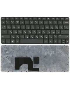 Клавиатура для ноутбука HP Mini 210 1000 черная с рамкой Оем